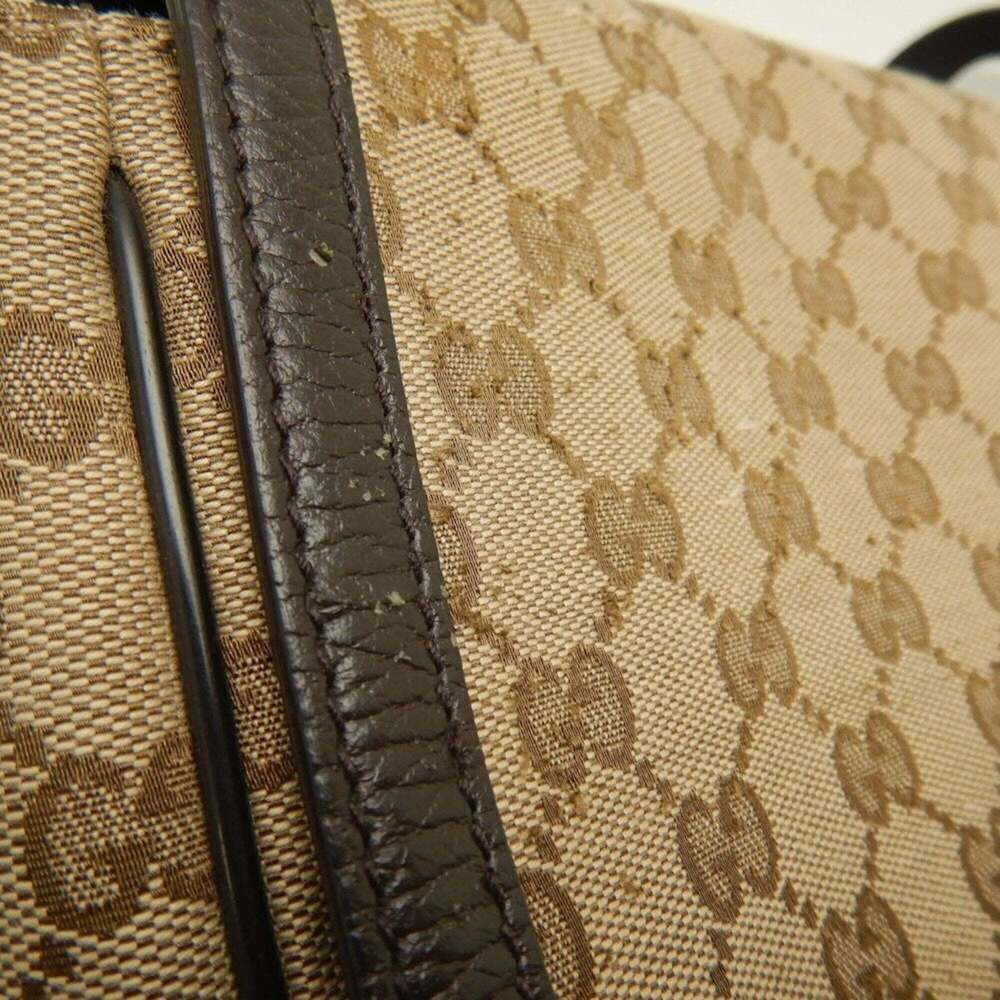 GUCCI Cream Leather Shoulder Bag - Picture 14 of 16